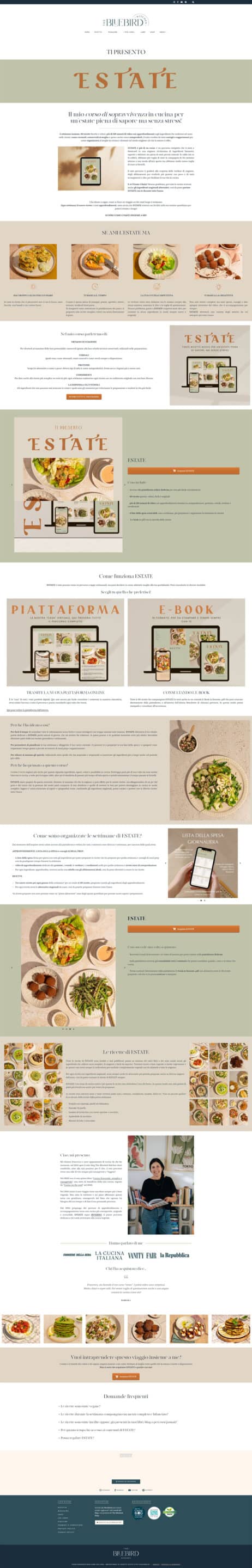 Preview del sito realizzato da Mangrovio